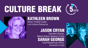 Culture Break with Jason Cryan and Sarah George